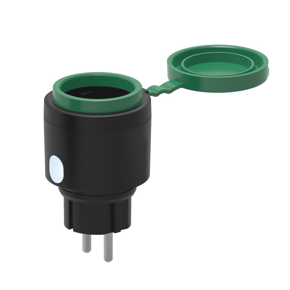 Offgridtec smart outdoor socket outlet WiFi with Smart Life or Tuya app control IP44 Waterproof Outdoor