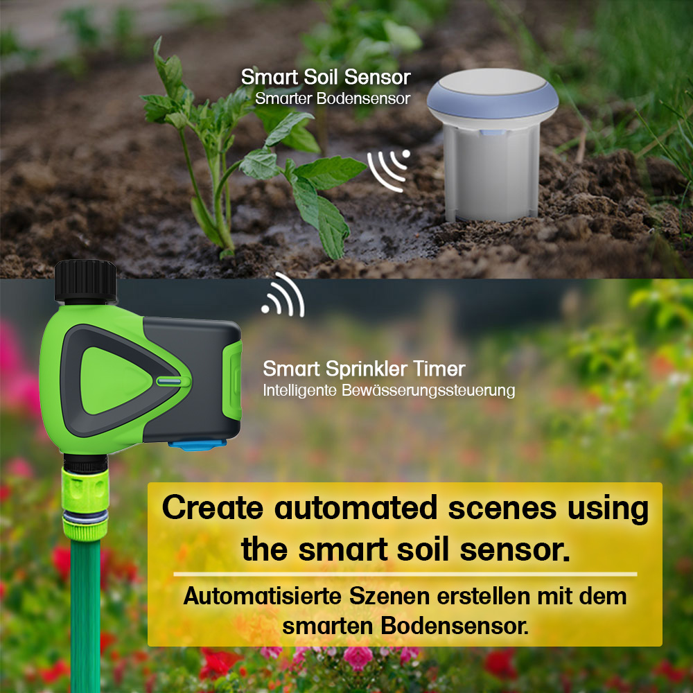 Offgridtec Smart WiFi Garden Watering Timer – Tuya Smart Life, App Control