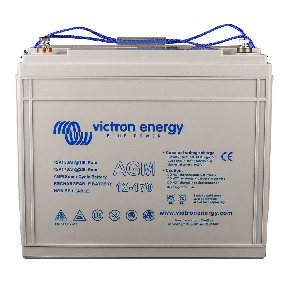 Victron agm 12v 170Ah super cycle battery c20