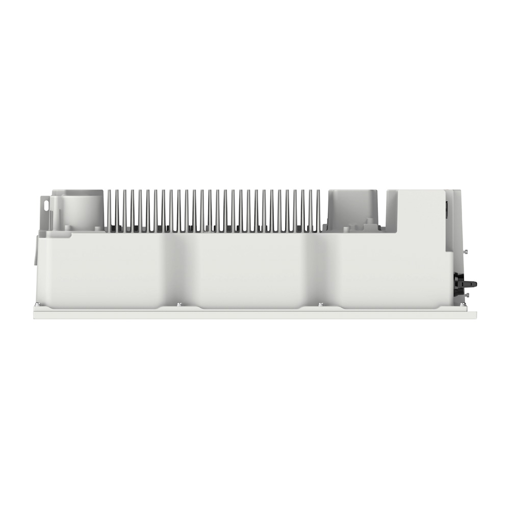 Oberseite des Solax X3-IES-4K Inverters mit sichtbarem Lüftungsgitter der Rückseite