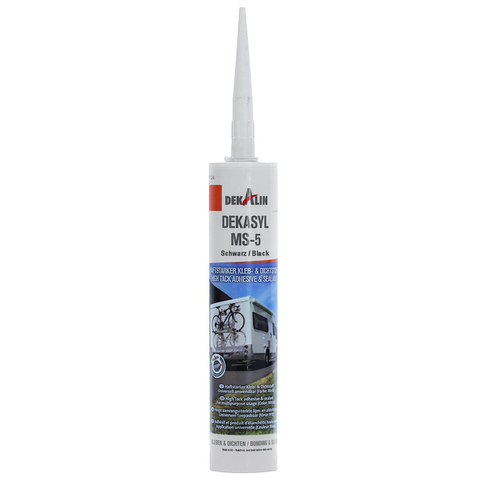 Dekalin 6417112 DEKAsyl MS-5 290ml black adhesive