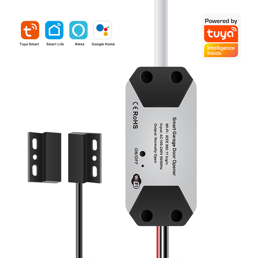 Offgridtec Smart WiFi Garage Door Opener – Tuya Smart Life, App & Voice Control
