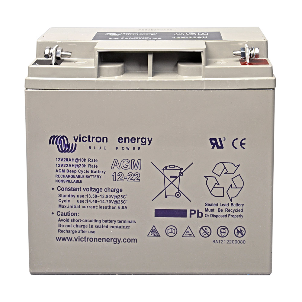 Victron agm 12v 22Ah deep cycle rechargeable battery
