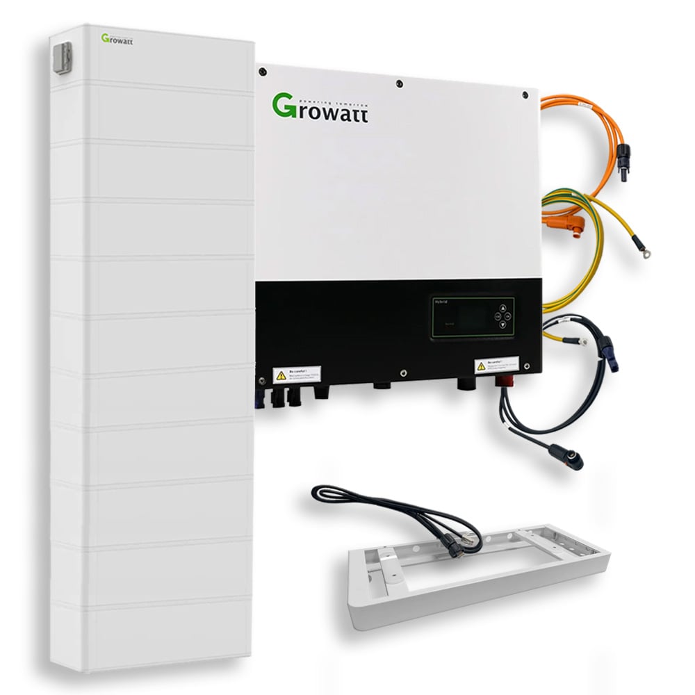 Growatt Retrofit Kit 25.6kWh ARK SPH 6000TL3 BH-UP Hybrid Inverter LiFePO4 Storage