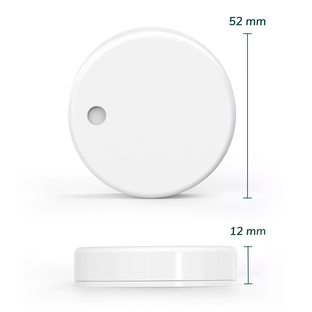 Ruuvi Tag 4in1 Bluetooth-Sensor für Temperatur, Feuchtigkeit, Luftdruck und Bewegung Smart-Messgerät
