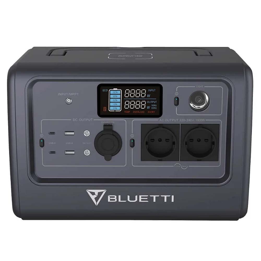 Bluetti PowerOak eb70 Powerstation 1000w 716Wh Grey