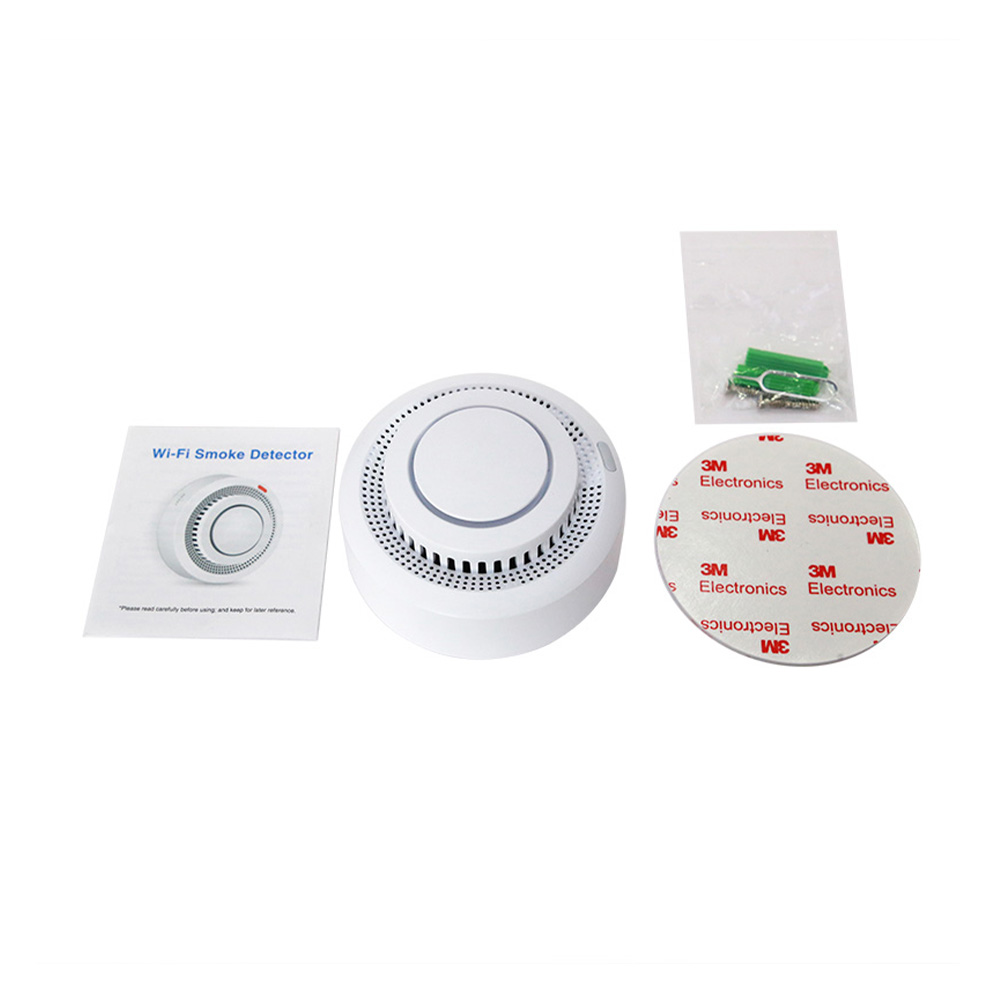 Offgridtec Smart Wi-Fi Smoke Detector SS01 – Tuya Smart Life, App Alerts, EN 14604