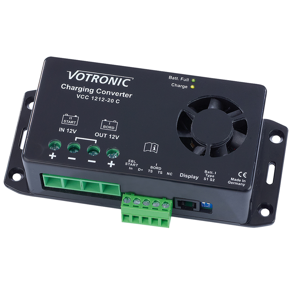 Votronic 3321 vcc 1212-20 c 12v to 12v 20a b2b charging converter
