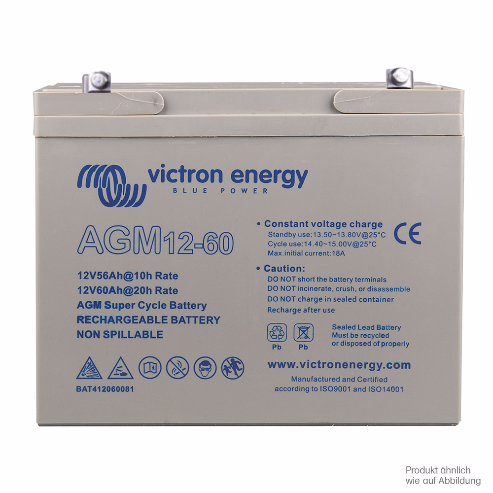 Victron AGM 12V 60Ah Deep Cycle Akku Batterie