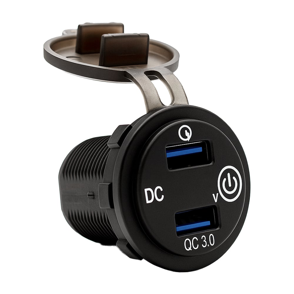 JSADZKJ 15 W DC 12 V/24 V auf 5 V USB C Abwärtswandler, DC zu DC Konverter Auto-Stromspannung, Abwärtsmodul-Netzteil, wasserdichter Leistungstransformator (Typ C JSADZKJ 15 W DC 12 V/24 V auf 5 V USB C Abwärtswandler, DC zu DC Konverter Auto-Stromspannung, Abwärtsmodul-Netzteil, wasserdichter Leistungstransformator (Typ C