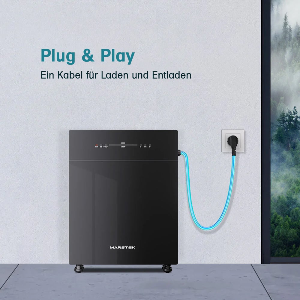 Marstek Venus-E 5.12kWh AC-gekoppeltes Energiespeichersystem