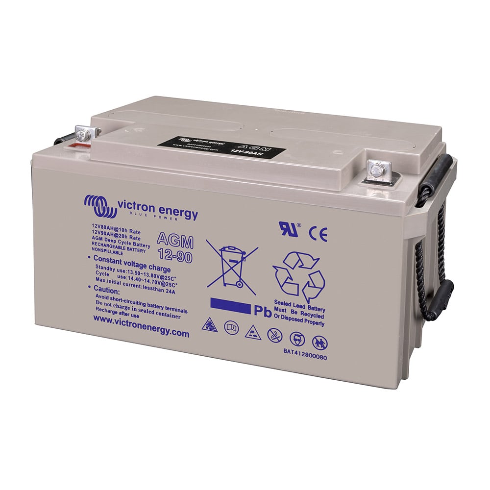 WATTSTUNDE® Akku AGM12-50 12V VRLA AGM Batterie 50Ah C20