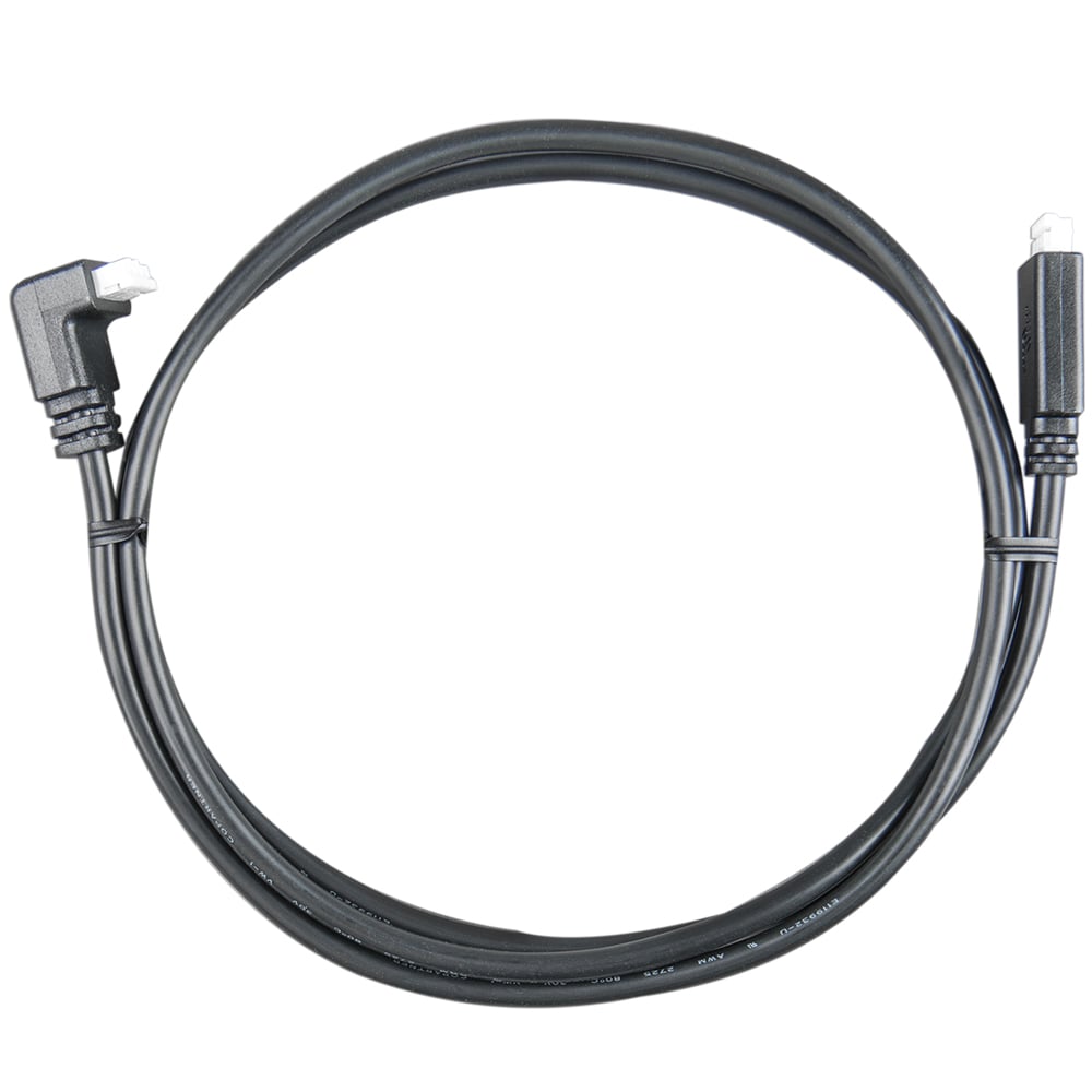 Victron VE.Direct cable (with angled connector on one side) 0.3m