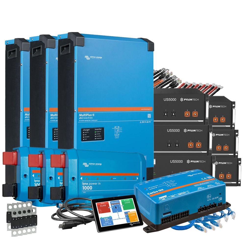Offgridtec Backup-Kit 28,8kWh Pylontech LiFePO4 Akku - Victron