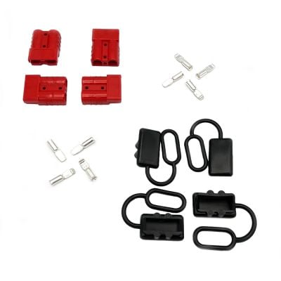 2x Anderson Stecker 50A Mit Kabel - Hochstrom Verbinder Für Auto & Solar