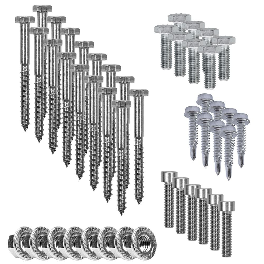 Mounting kit with roof hooks 3way adjustable (for roof tiles) for